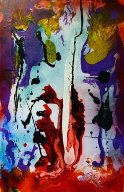 Ariama, Acryl auf Leinwand, 115x75cm