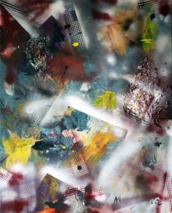 Fielohm, Mischtechnik, 100x80cm