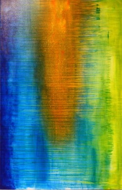 Azumeradahn1, Arcryl auf Leinwand, 115x75cm