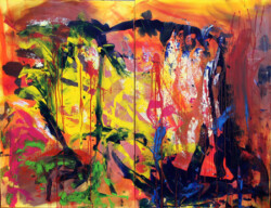 Vokan, Acryl auf Leinwand, 115x150cm